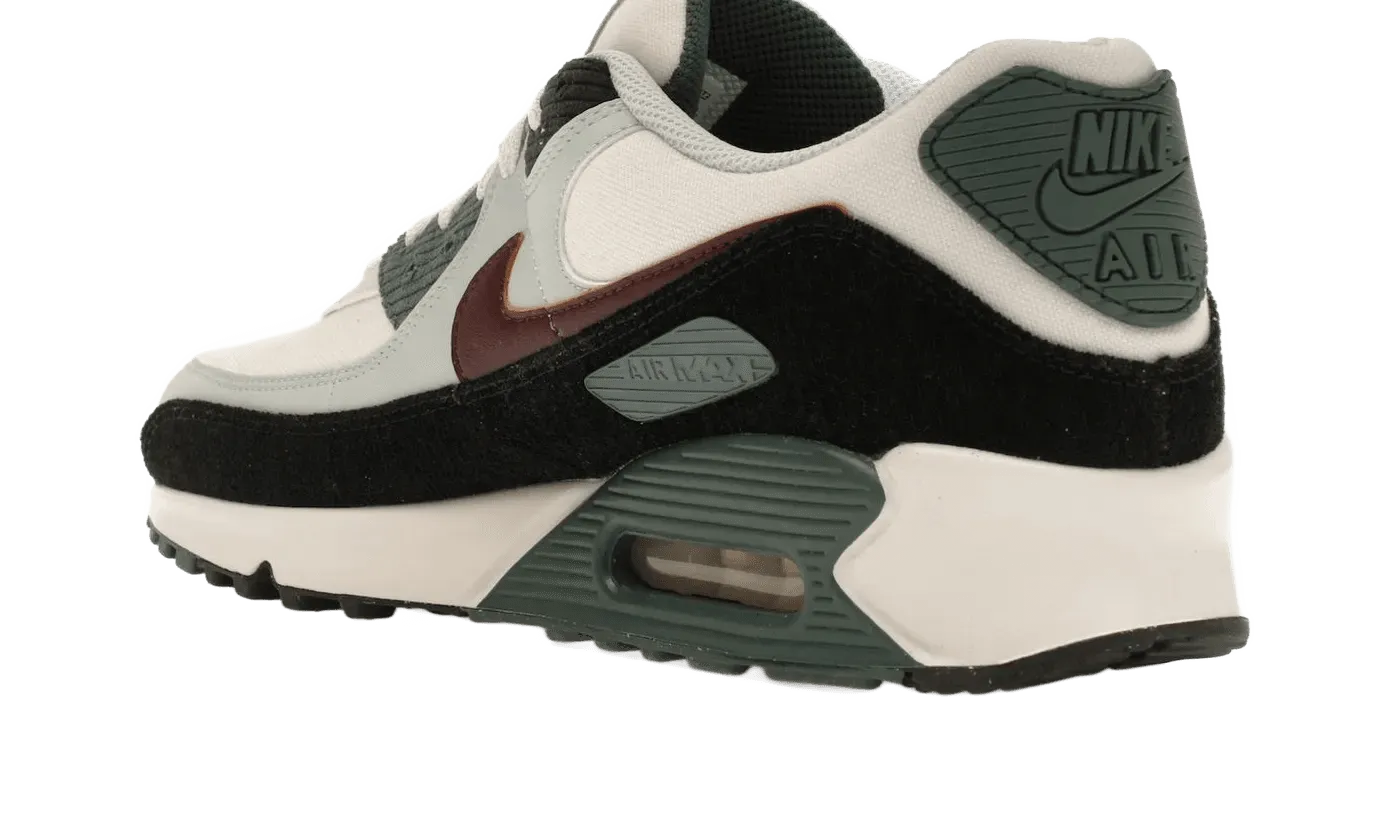 Air Max 90 Burgundy Crush Vintage Green