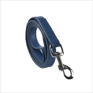 Baker & Bray Sustainable Designer Leather Dog Lead | Navy
