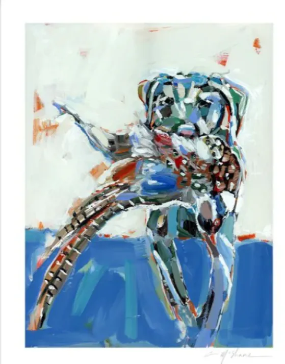 BIRD DOG ON PAPER
