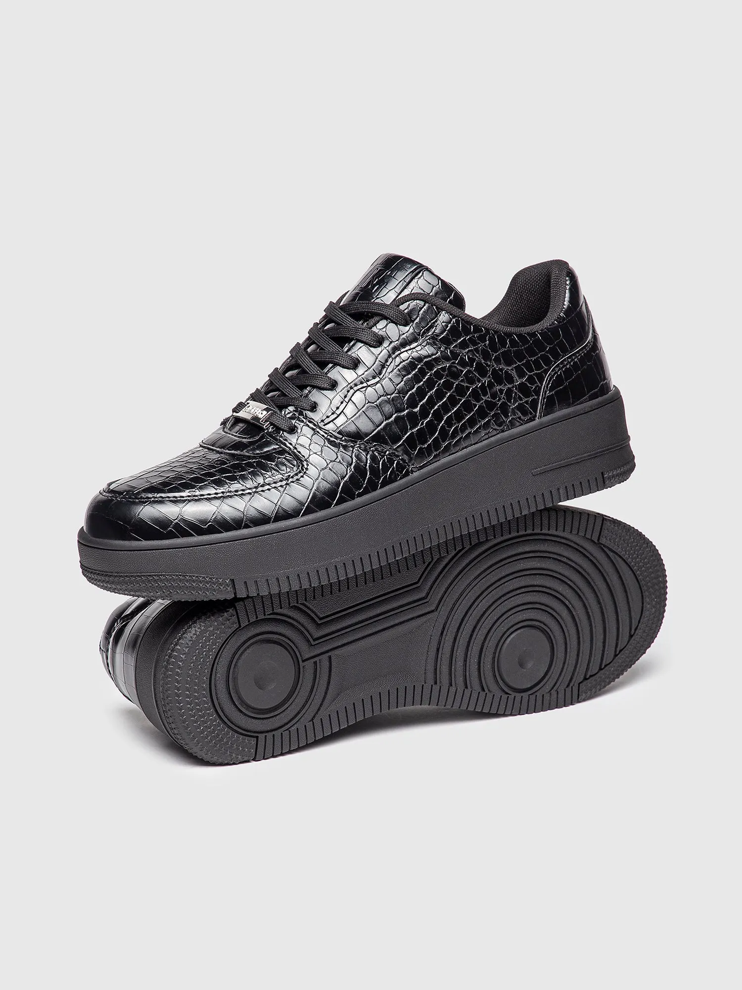 Black Nature Sneakers