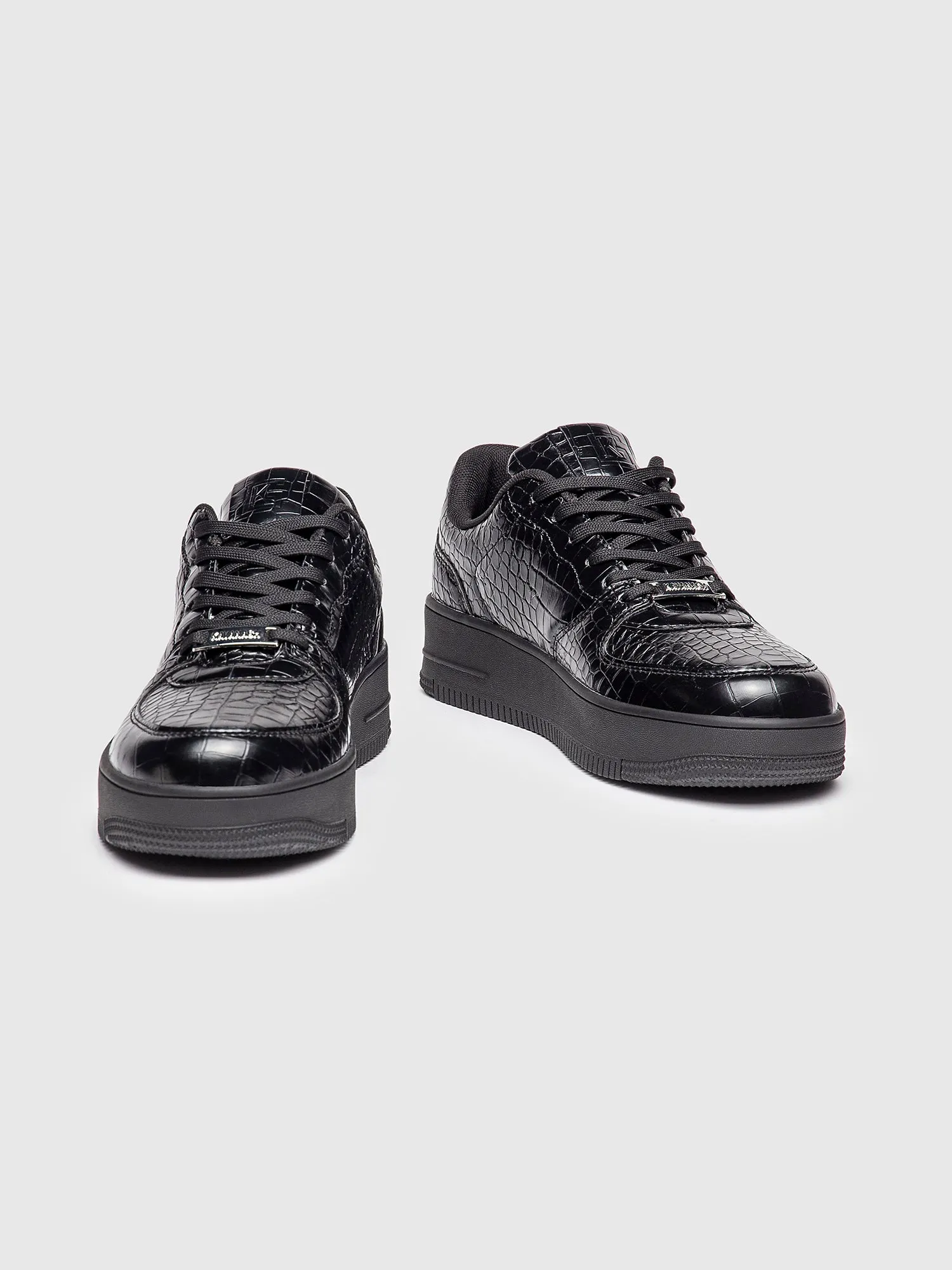 Black Nature Sneakers