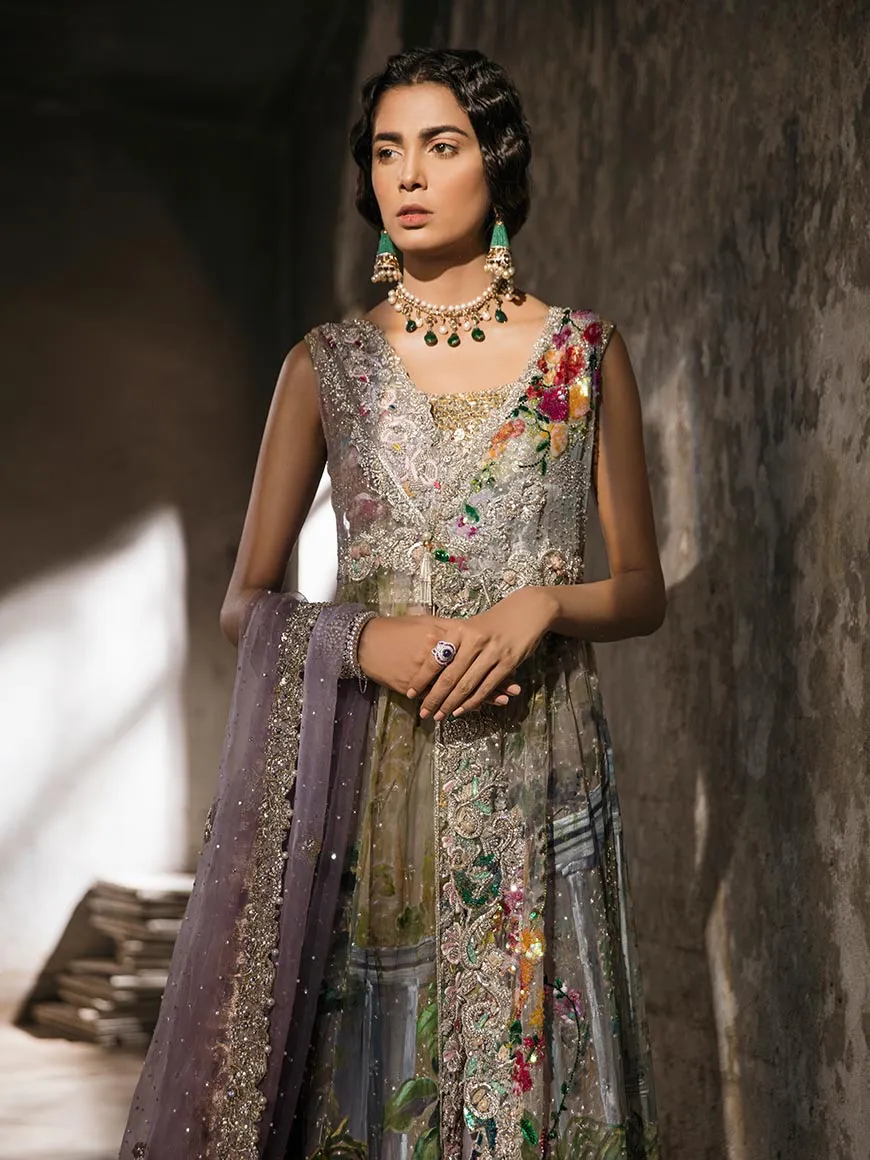 Bridal Luxury Walima Sharara for Wedding #C2063