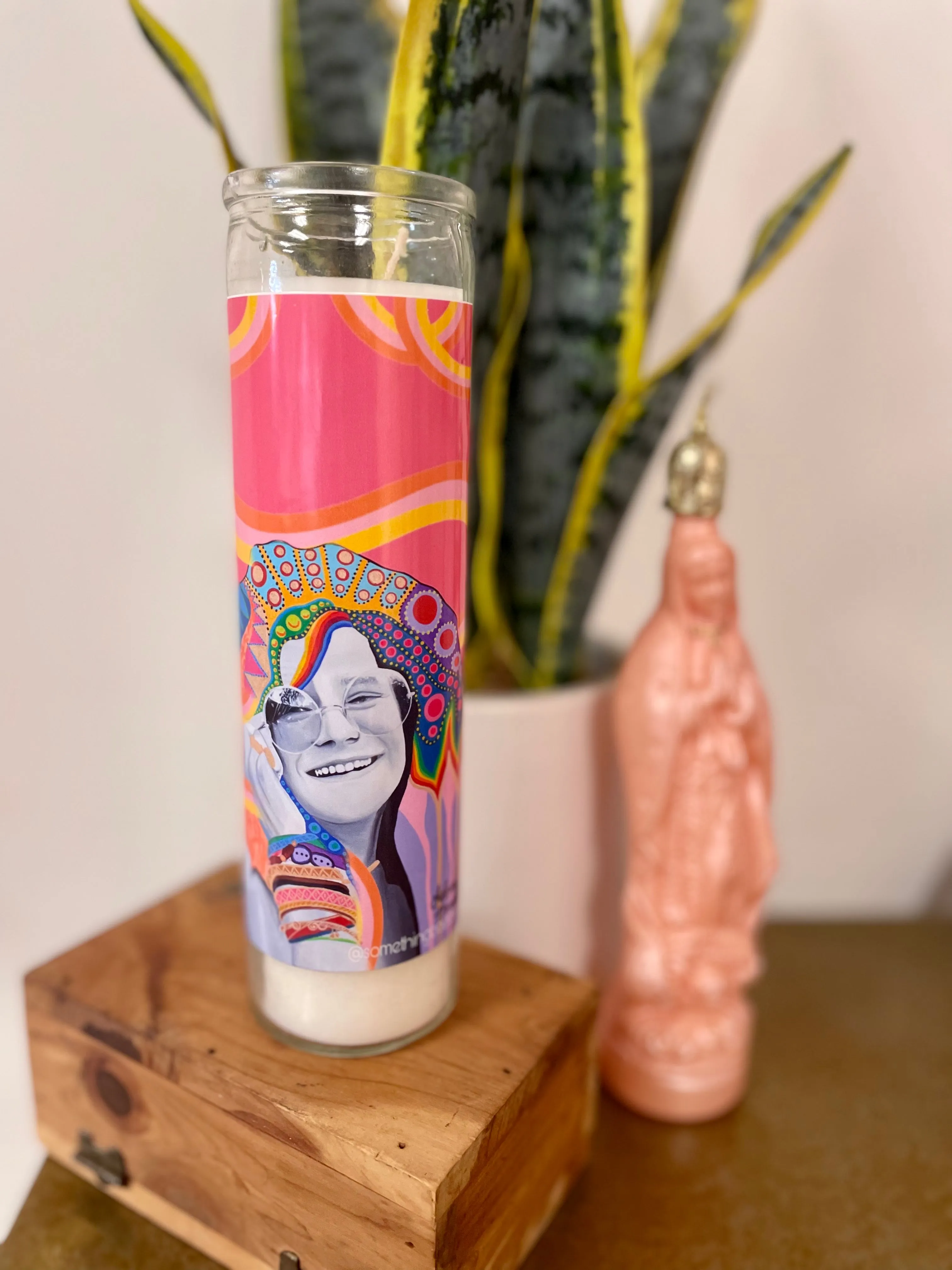 Chelsea Merrill Janis Joplin Devotional Prayer Saint Candle