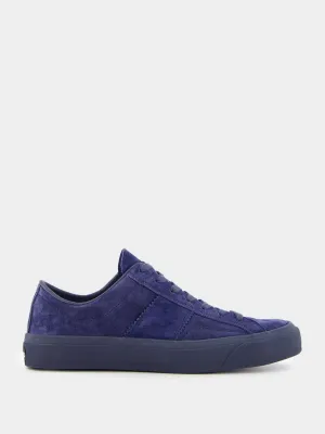 Classic Blue Suede Sneakers