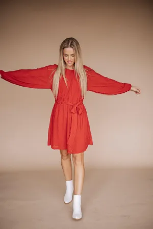 Delilah Holiday Shimmer Dress