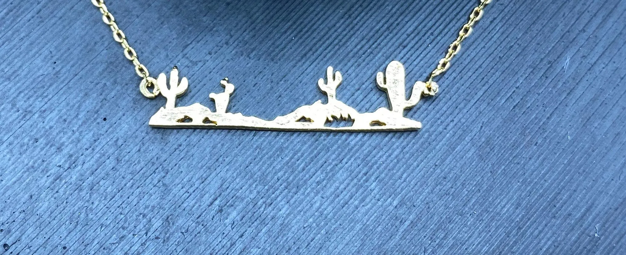 Desert Scene Necklace