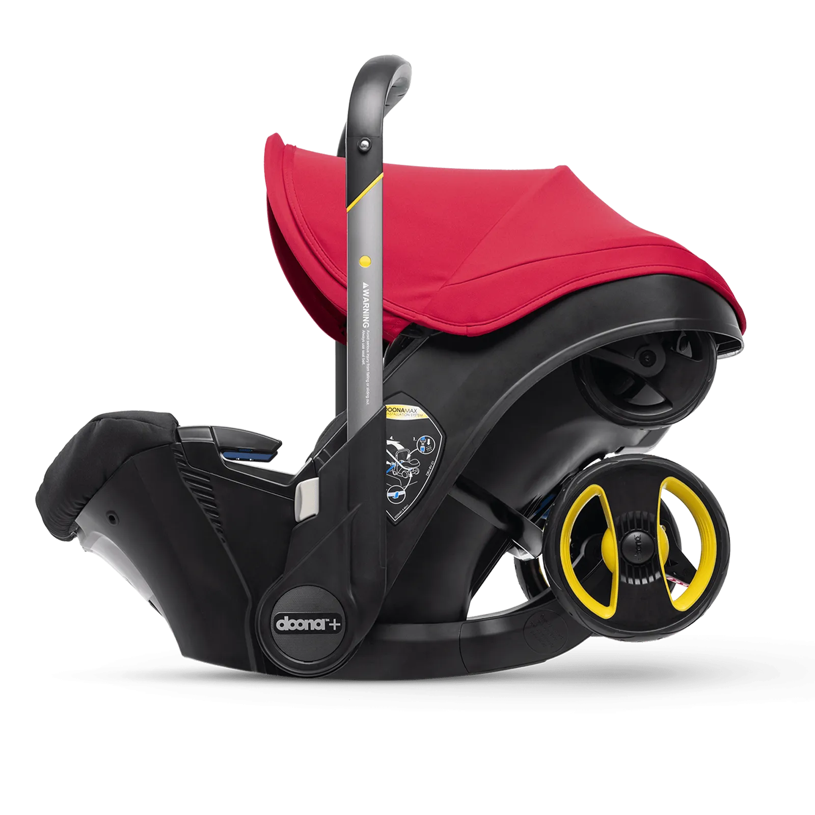 Doona  Car Seat Flame Red & Free Rain Cover