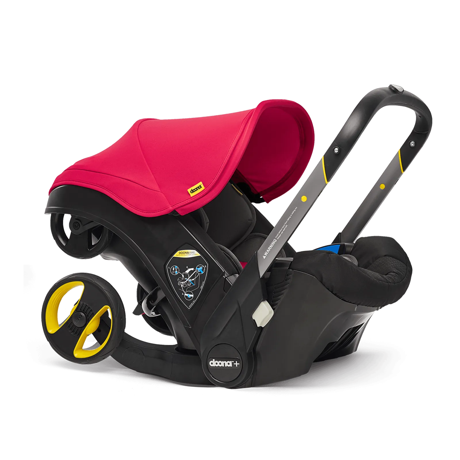 Doona  Car Seat Flame Red & Free Rain Cover
