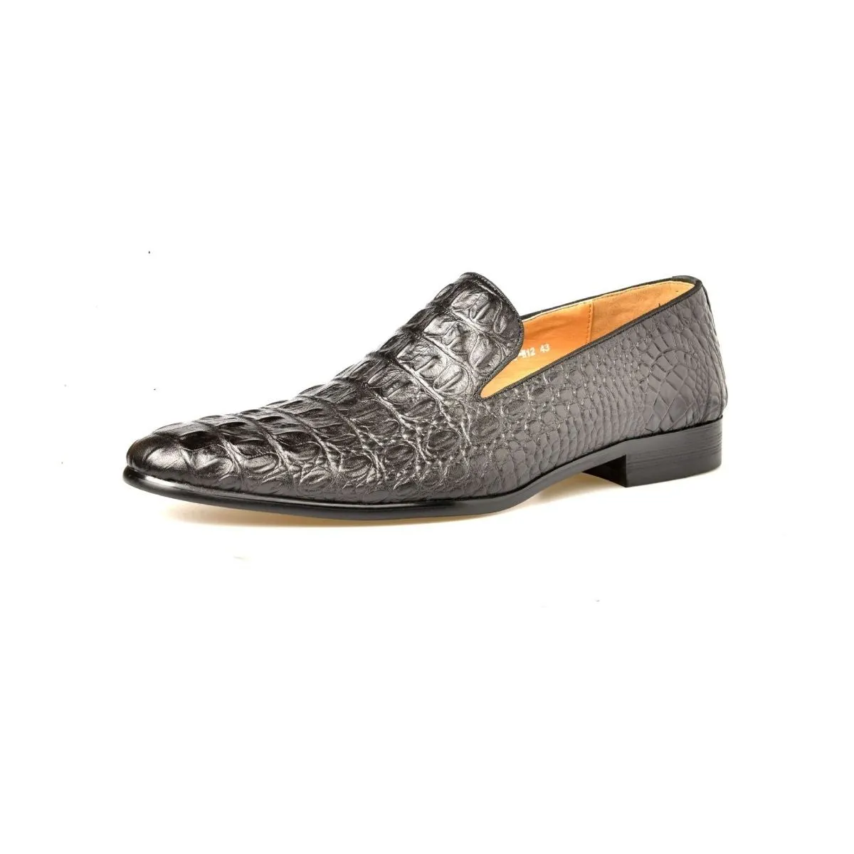 Fashion Leather Alligator Loafers Men's Business Leather Shoes