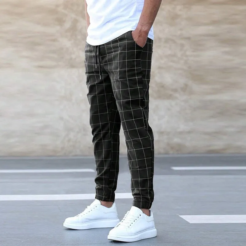 Giovanni CHECKERED JOGGER