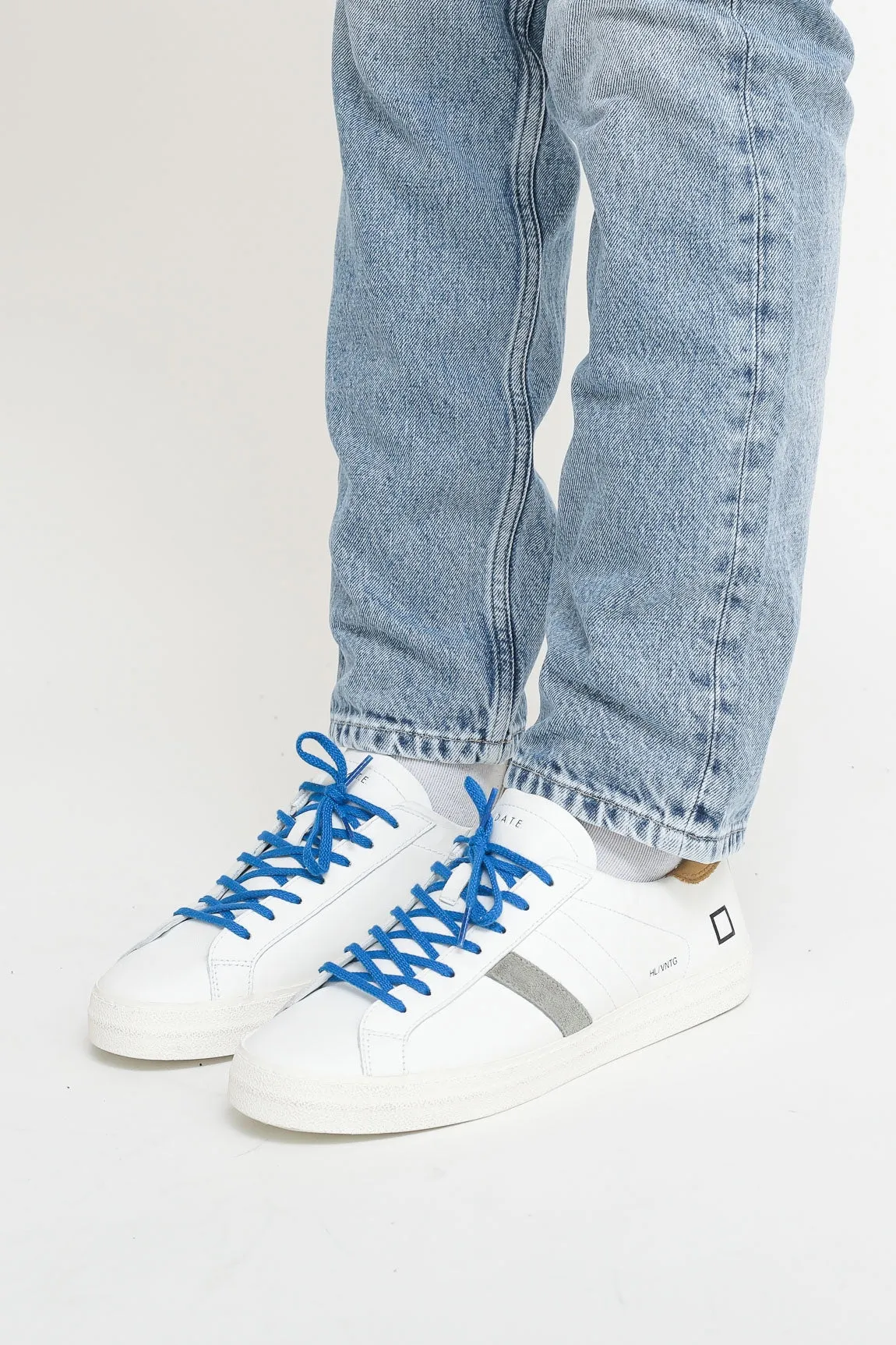 Hillow Vintage Calf - White-Yellow