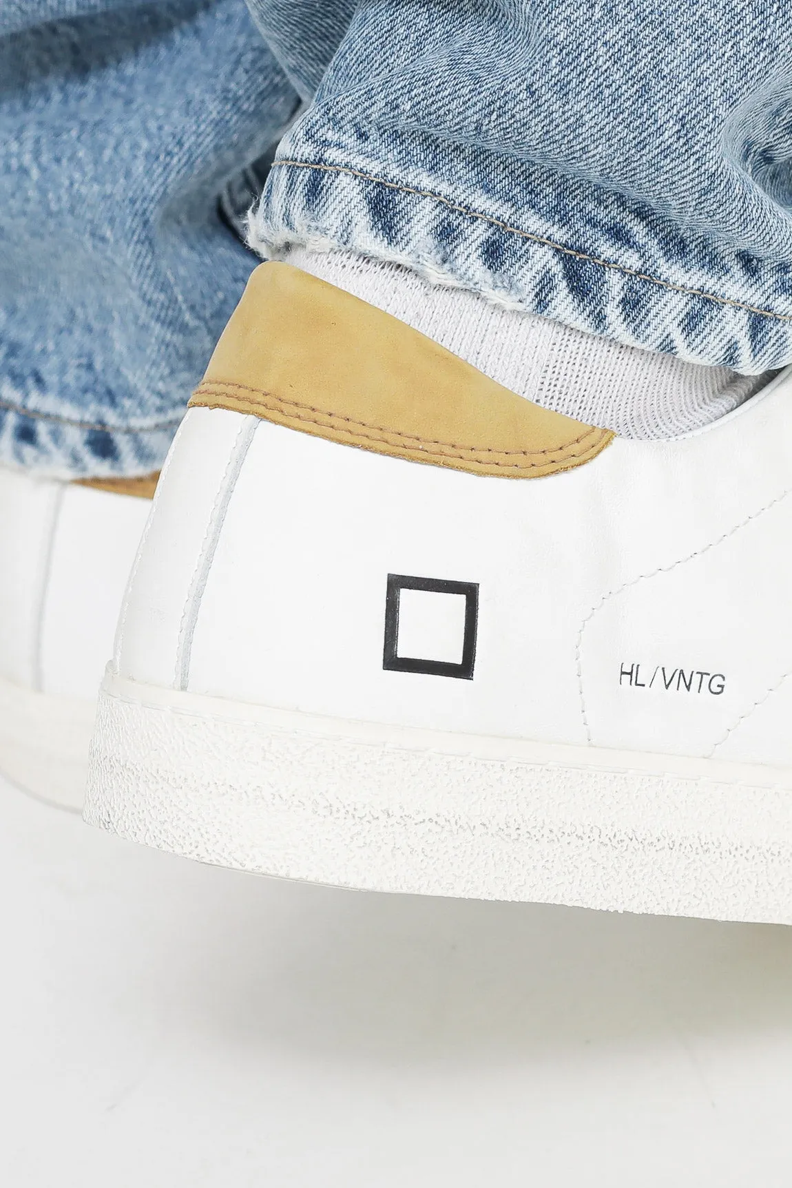Hillow Vintage Calf - White-Yellow