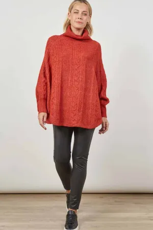 ISLE OF MINE  Renew Poncho - Picante