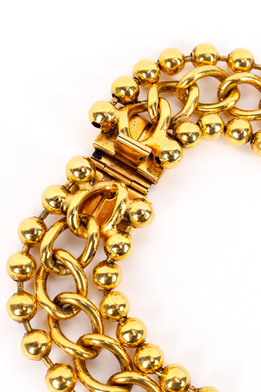 Multistrand Medallion Necklace