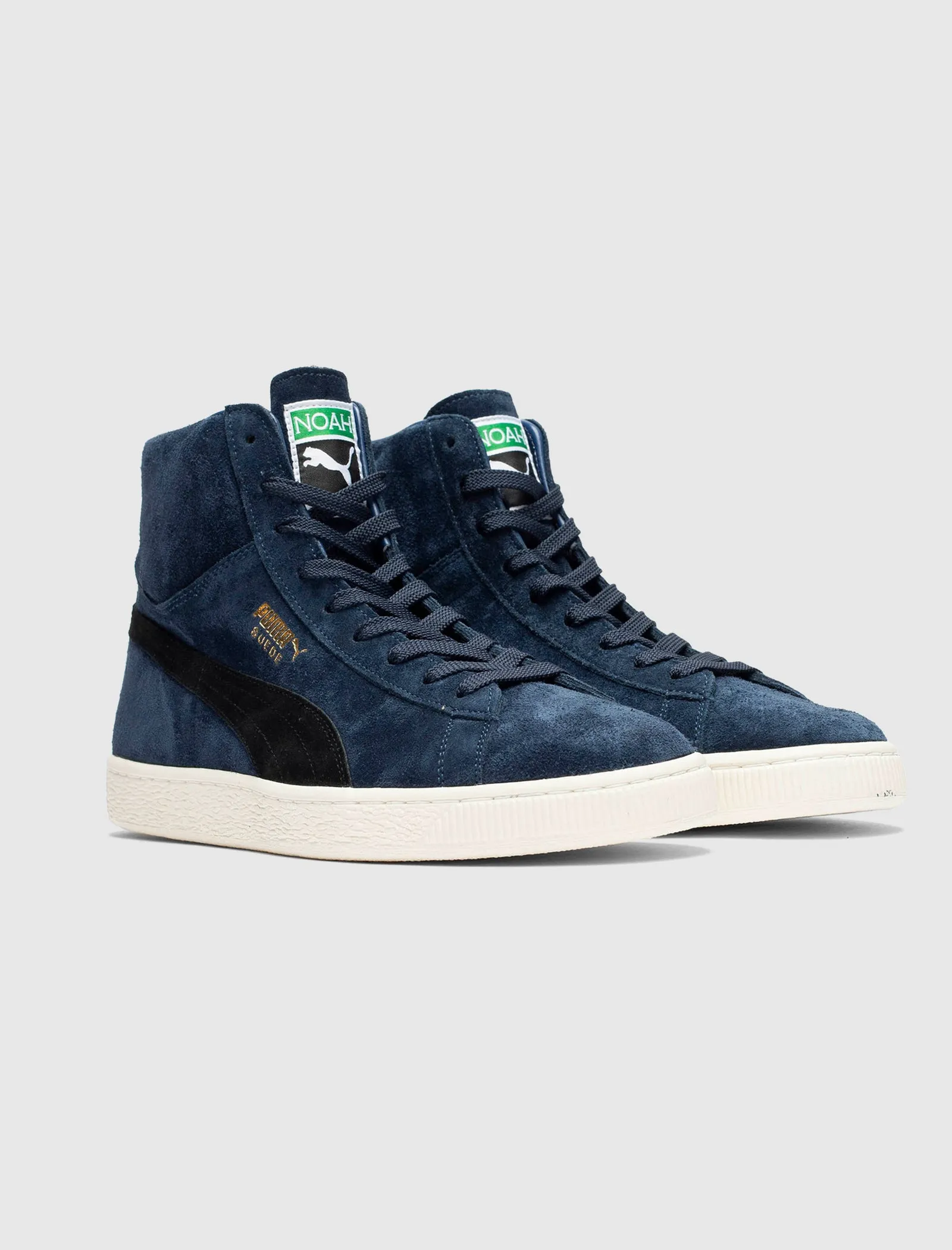 NOAH X SUEDE CLASSIC MID MADE IN JAPAN "BLUE/BLACK"