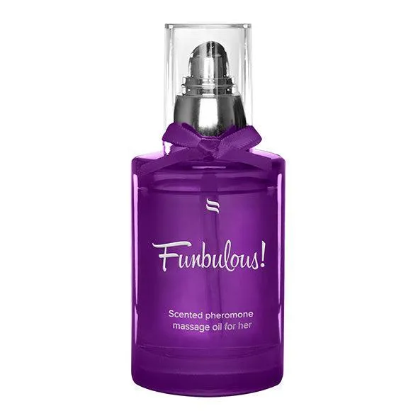 Obsessive - Funbulous Massage Oil With Pheromones - Black