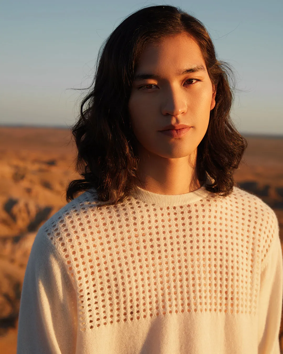 Open-knit Detailed Sweater