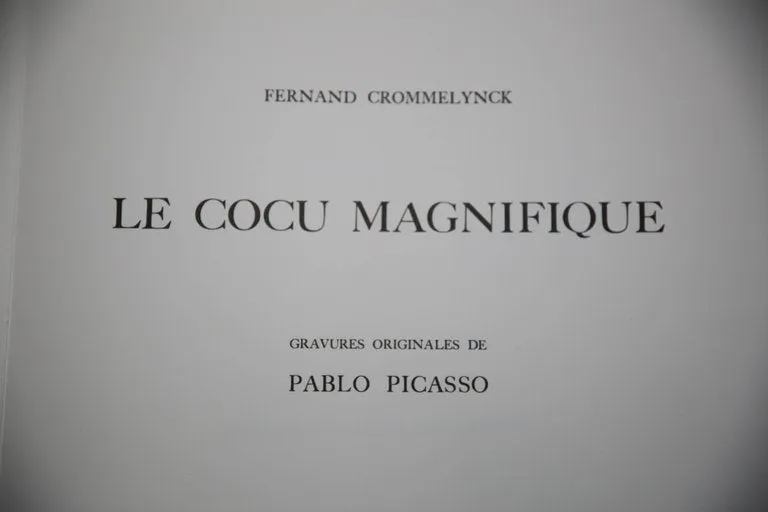 Pablo Picasso  - Le Cocu Magnifique - 1968