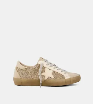 Paula Kids Gold Sparkle Sneakers