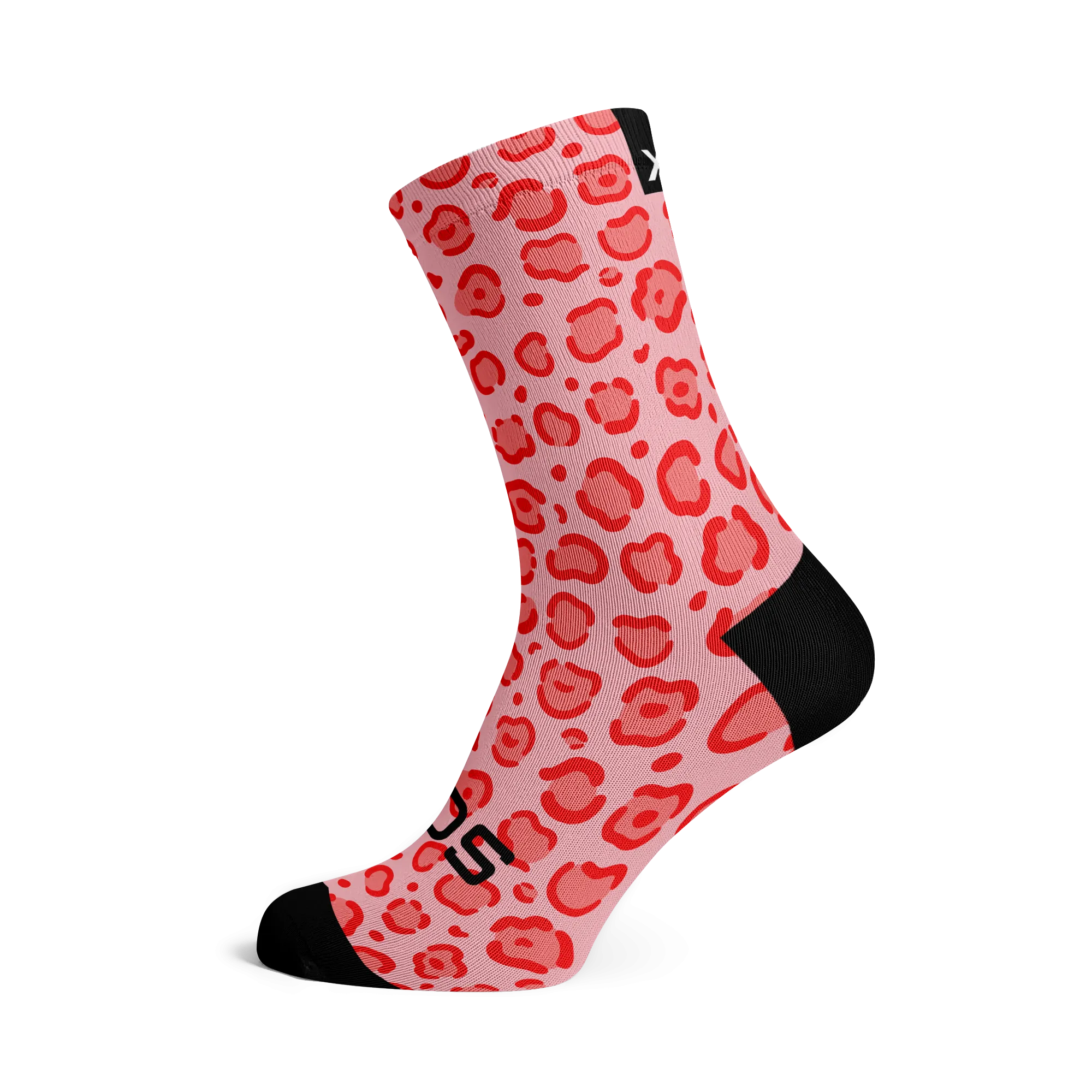 Pink Leopard Socks