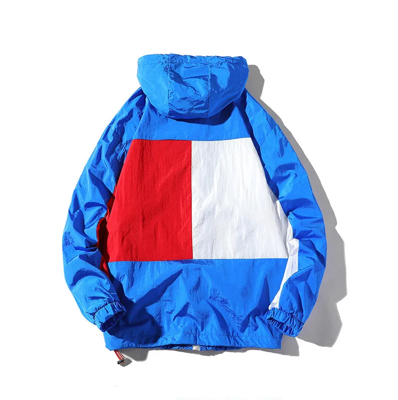 "C3" Veste coupe vent streetwear Vert - URB1™