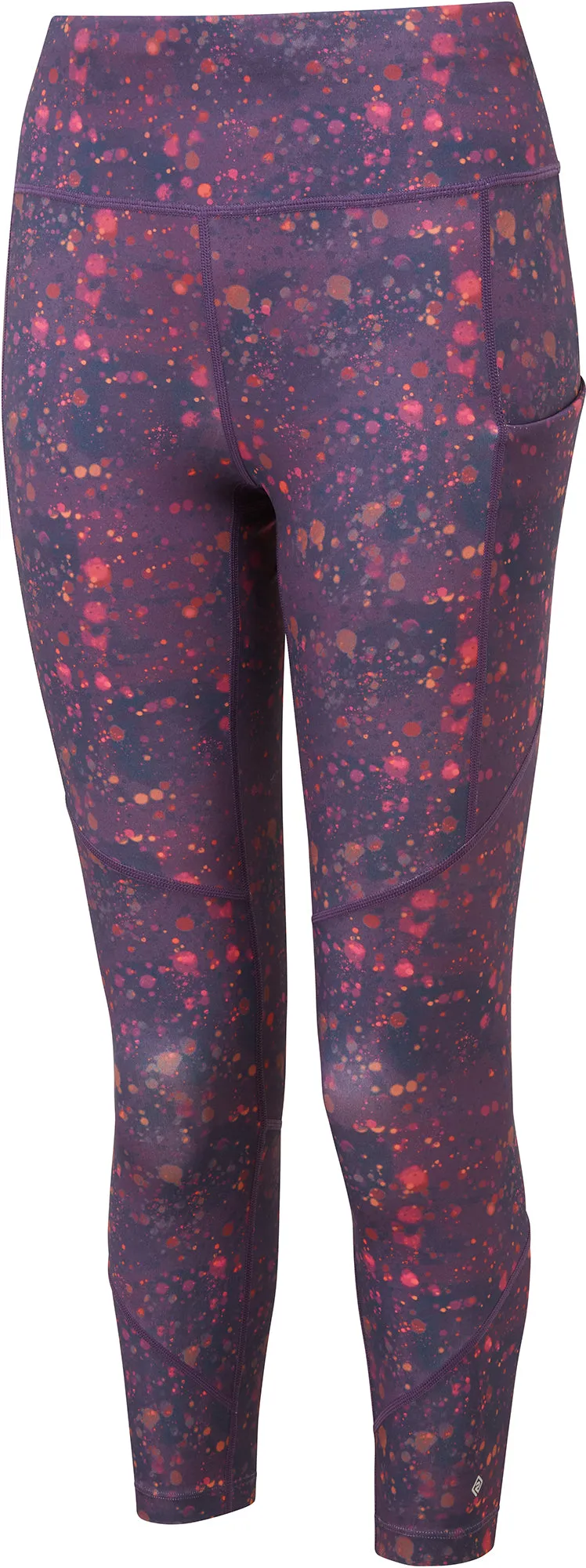 Ronhill Tech Womens 7/8 Running Tights - Purple