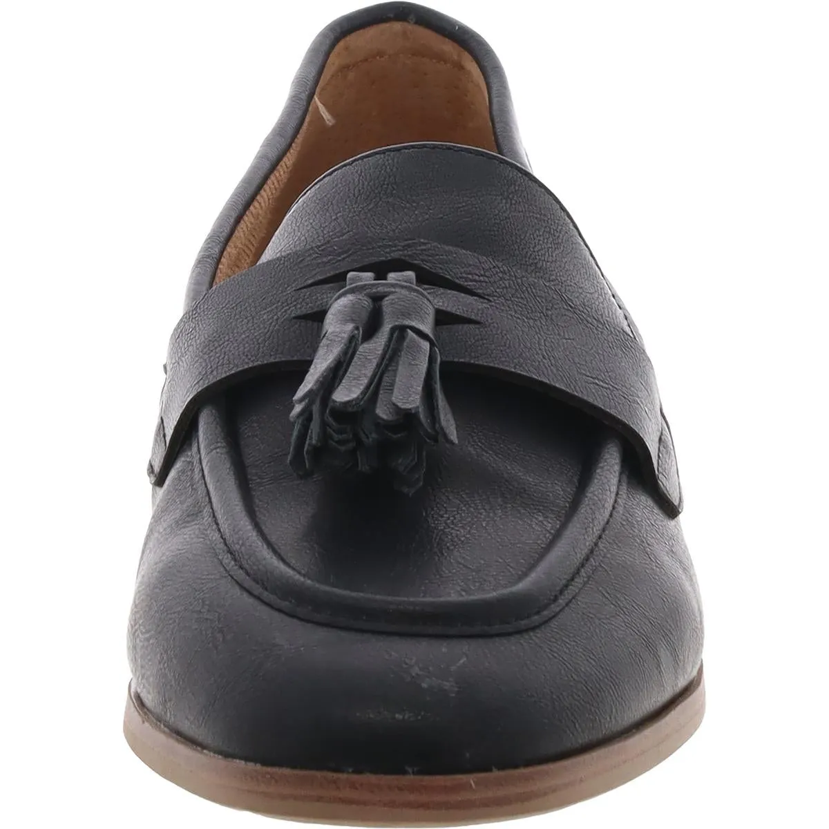 Style & Co. Womens Utahh Tassel Faux Leather Loafers