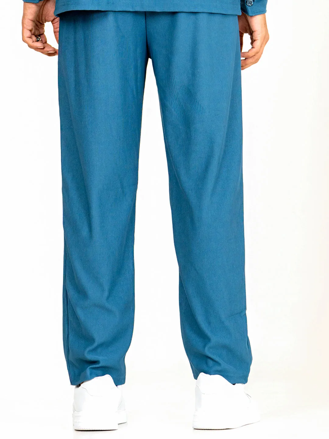 Teal Blue T-Shirt & Pants Co-ord Set