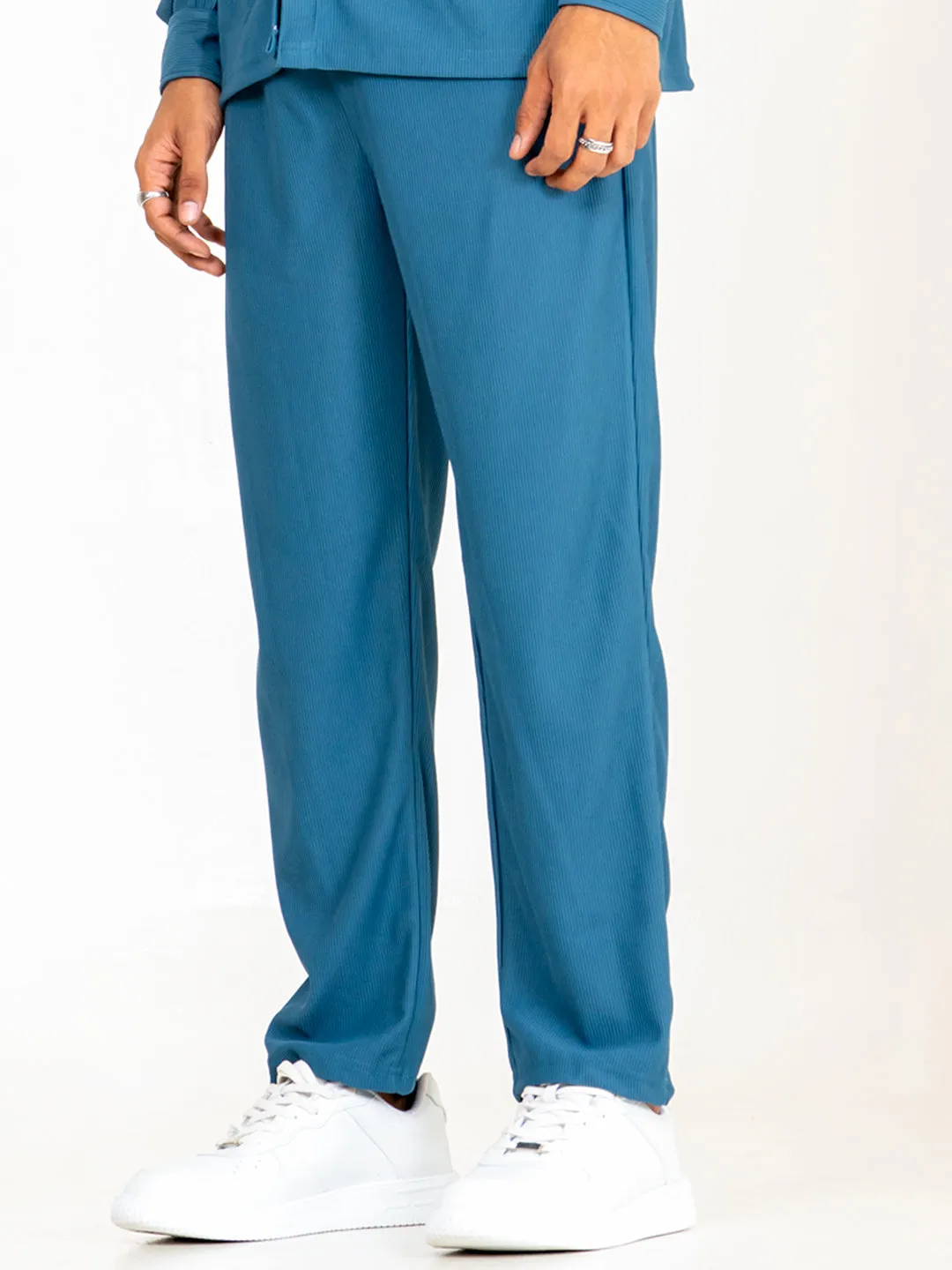 Teal Blue T-Shirt & Pants Co-ord Set