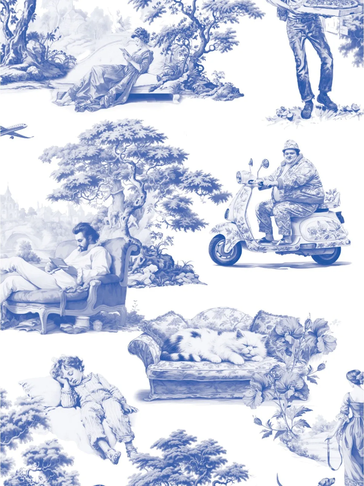 Toile De Modern Joy Broek Relaxed