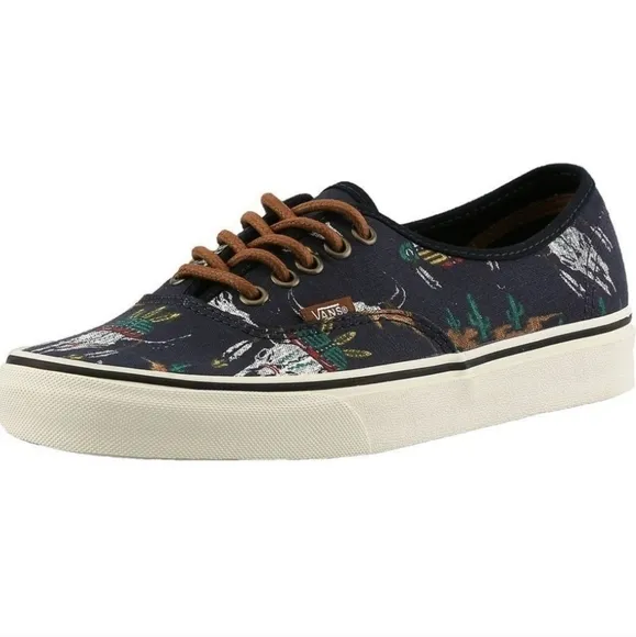 Vans Mens authentic Desert tribe in blue gra…