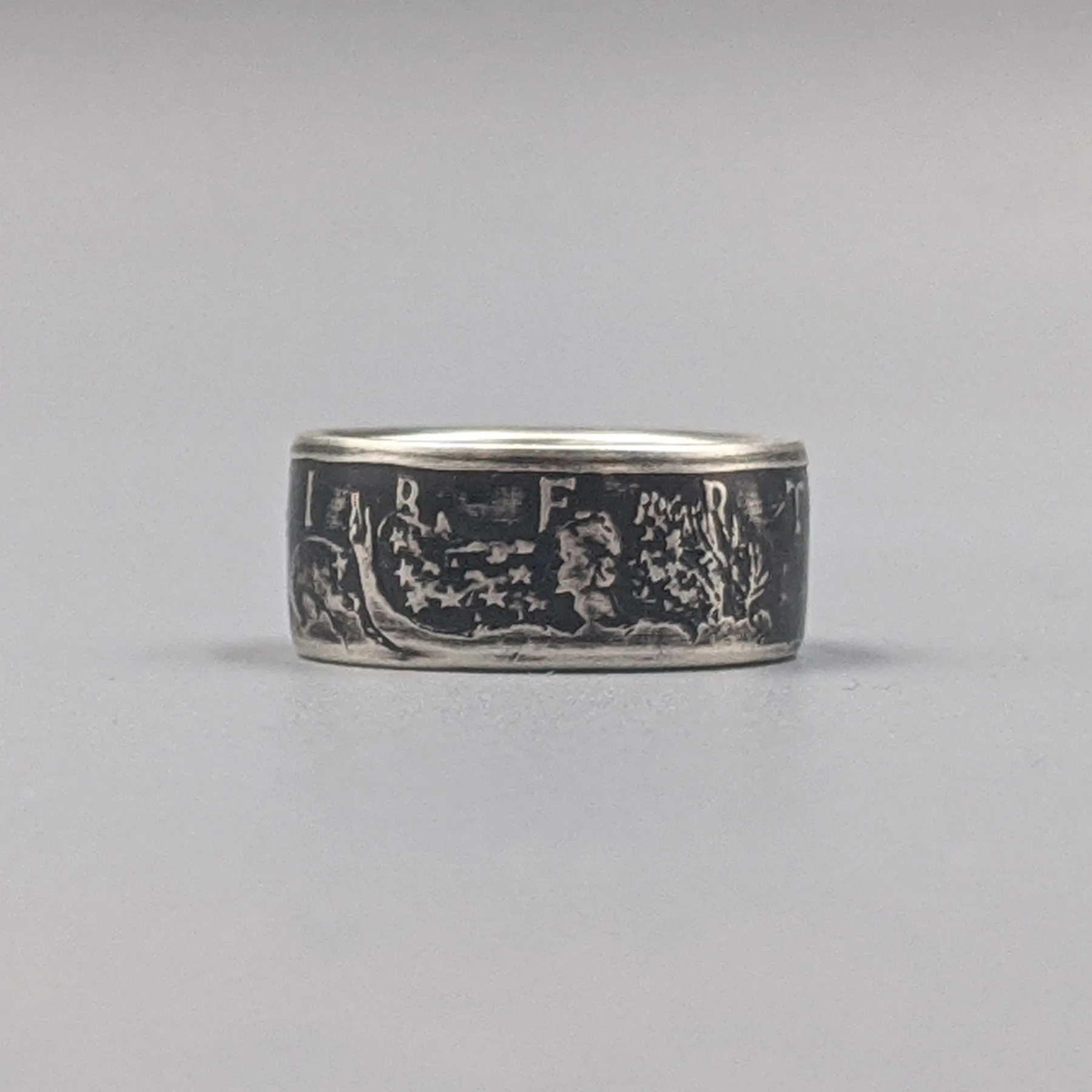 Walking Liberty Coin Ring
