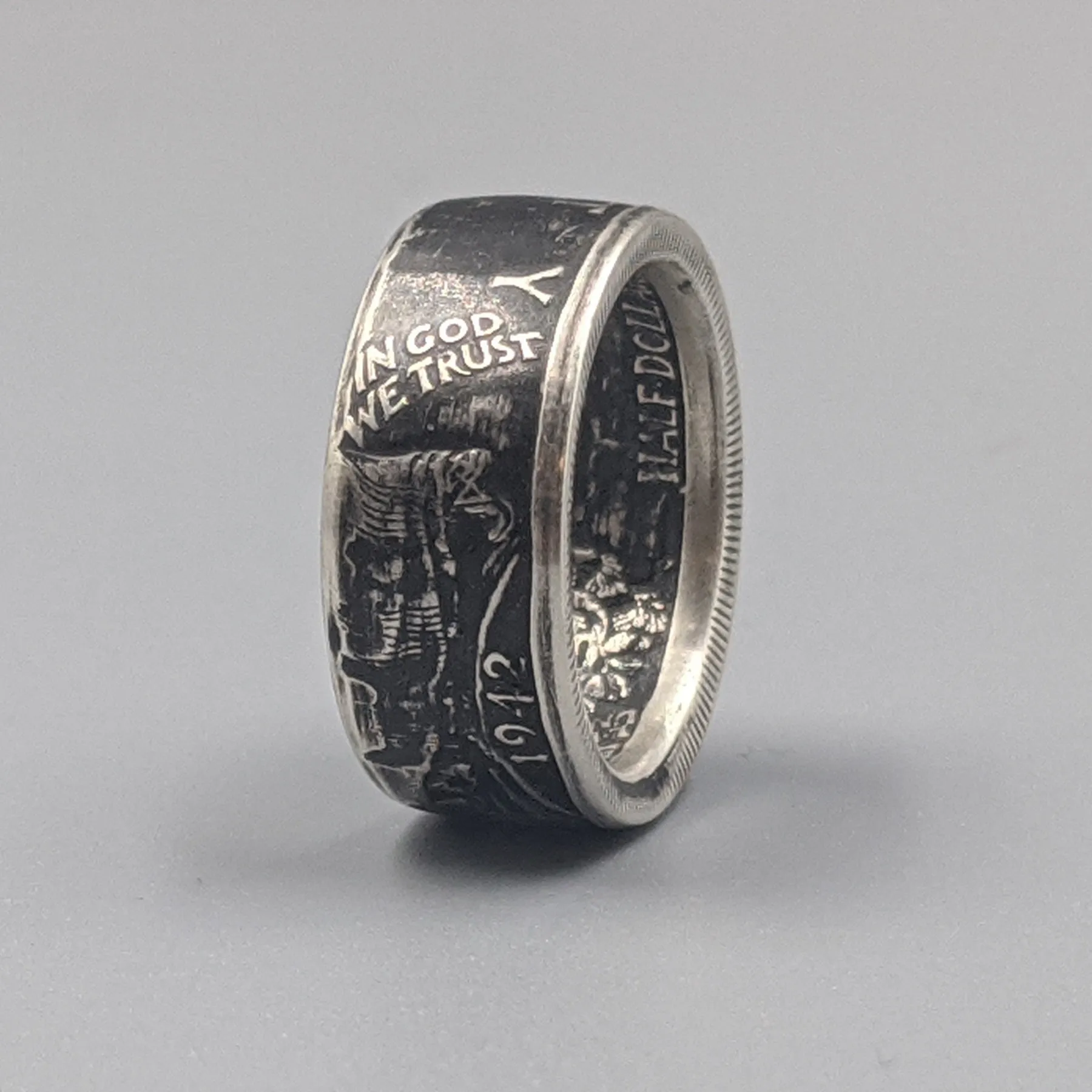 Walking Liberty Coin Ring