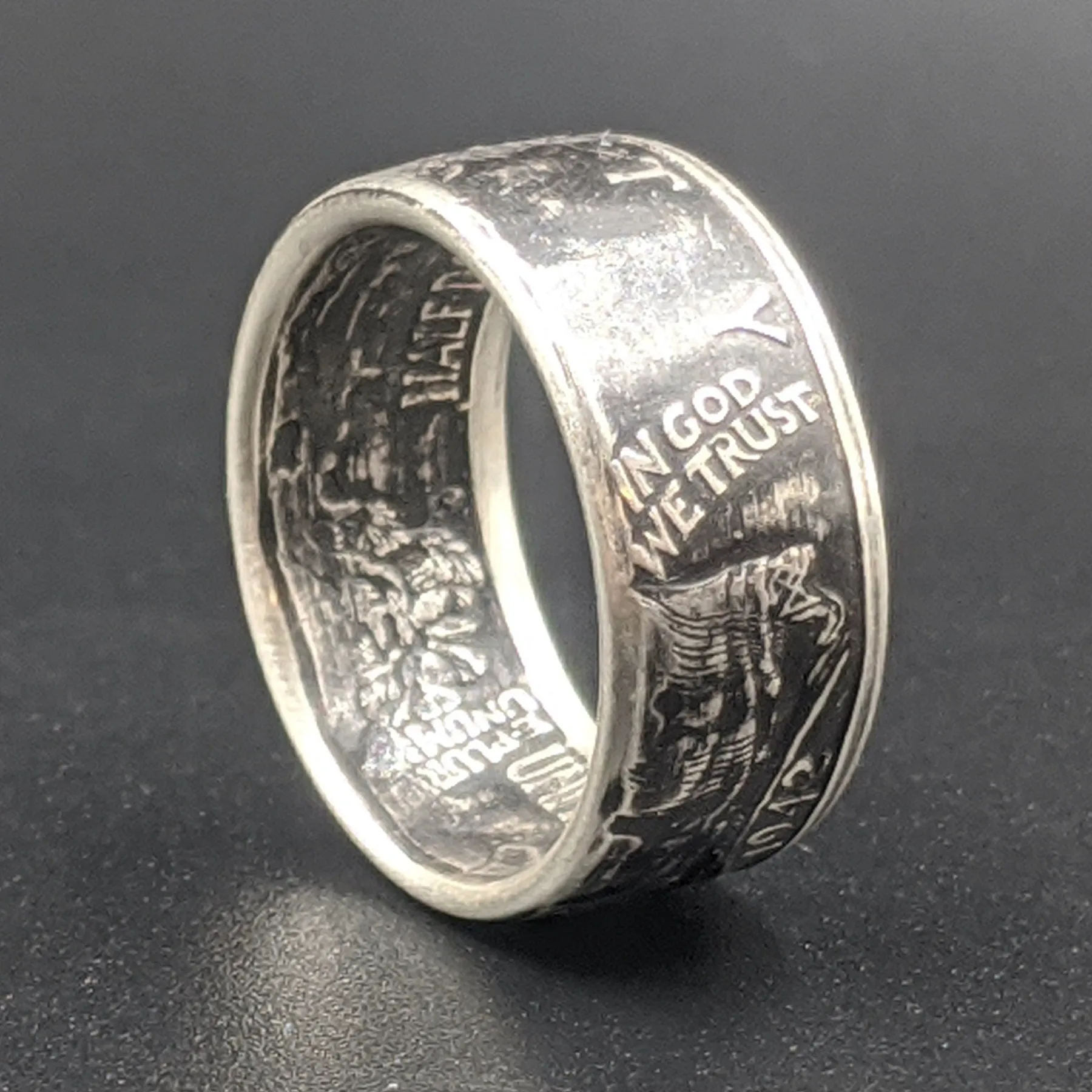 Walking Liberty Coin Ring