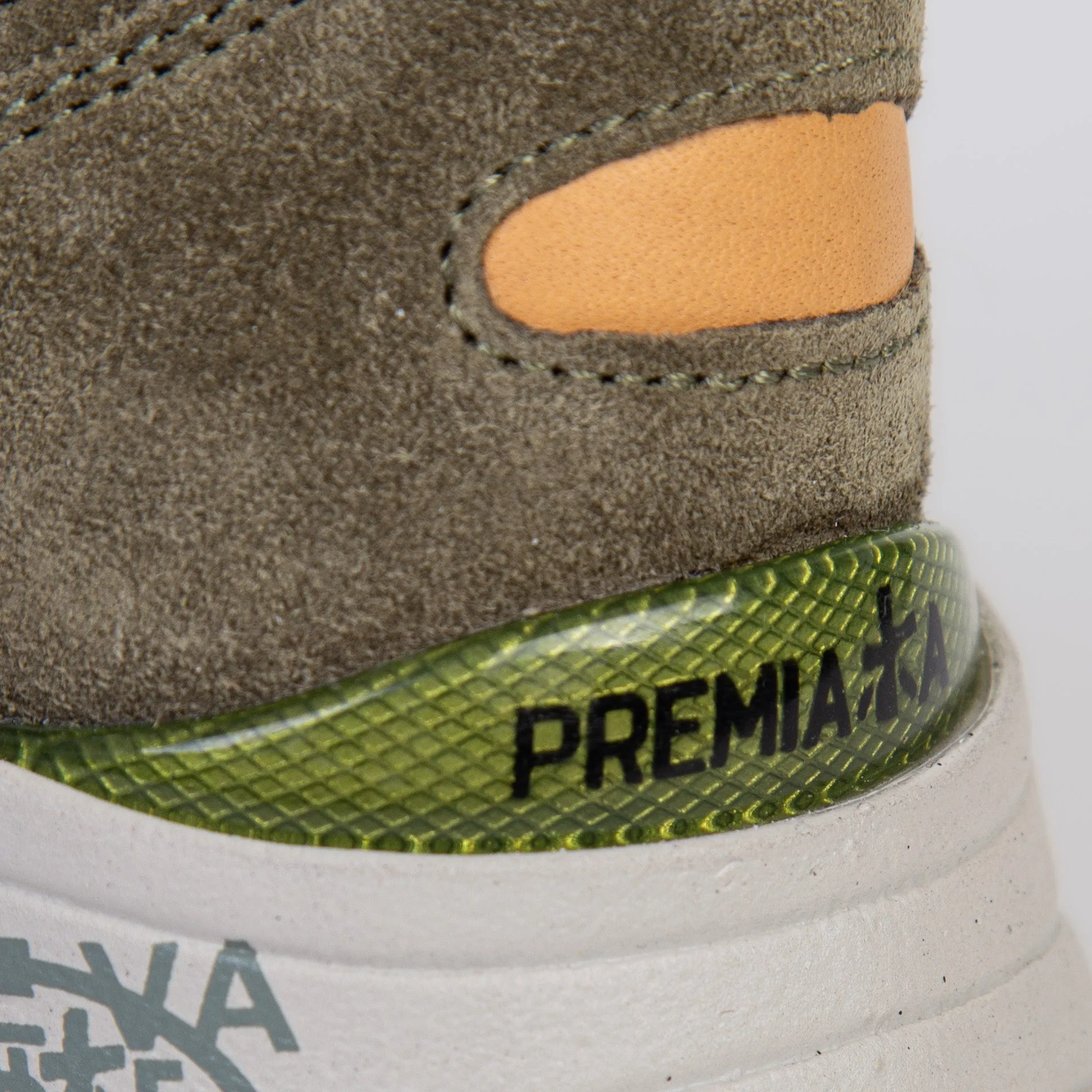WHITE PREMIATA SNEAKERS MASE 7235